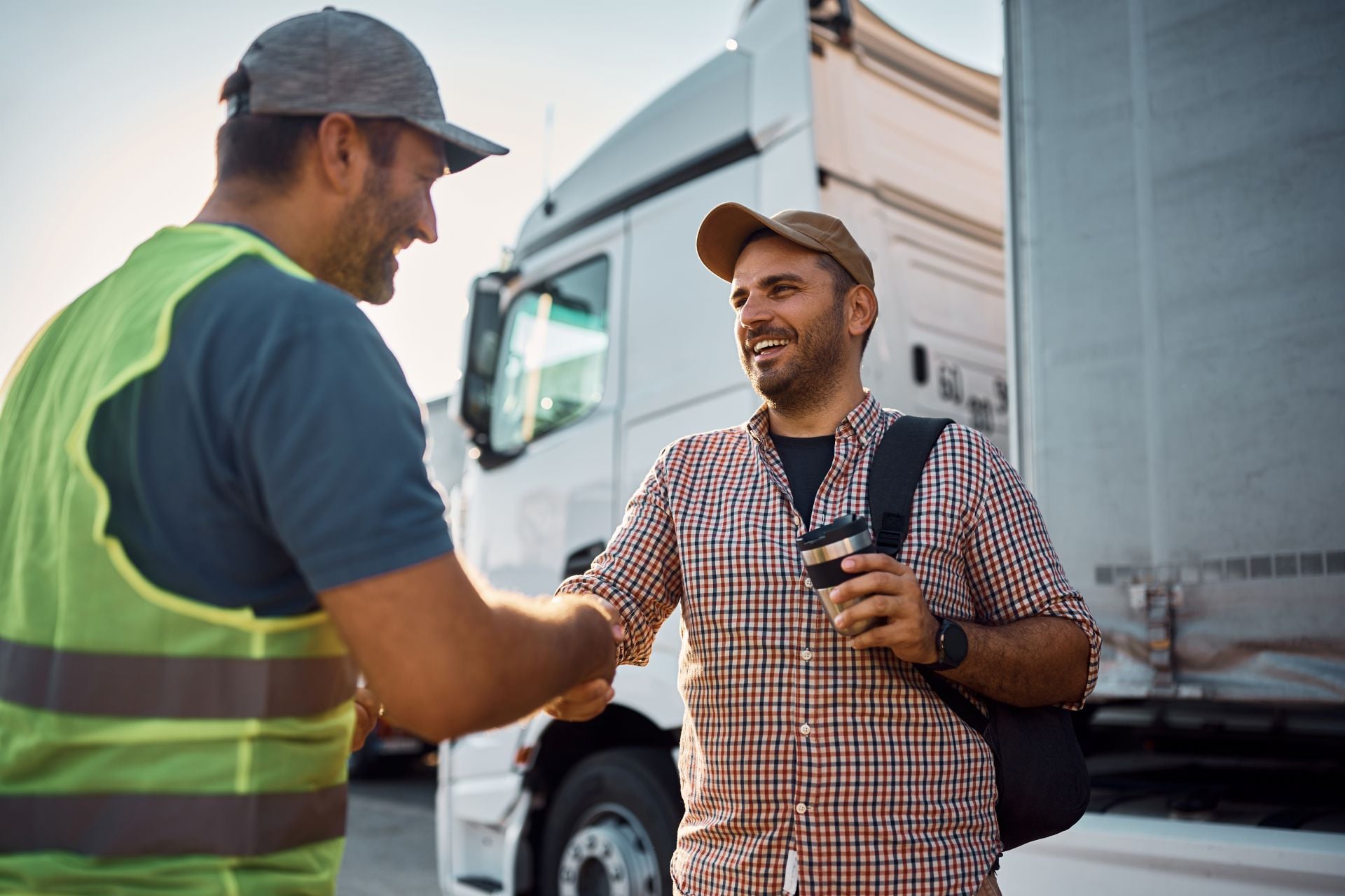 A hapopy customer closes on a new truck